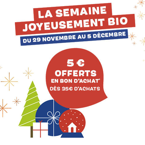 Le mois des joyeuses fêtes bio Le mois des joyeuses fêtes bio